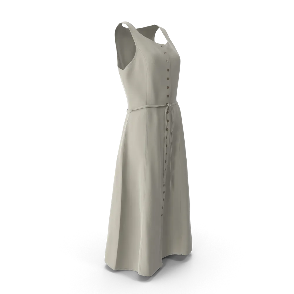 Graues Kleid