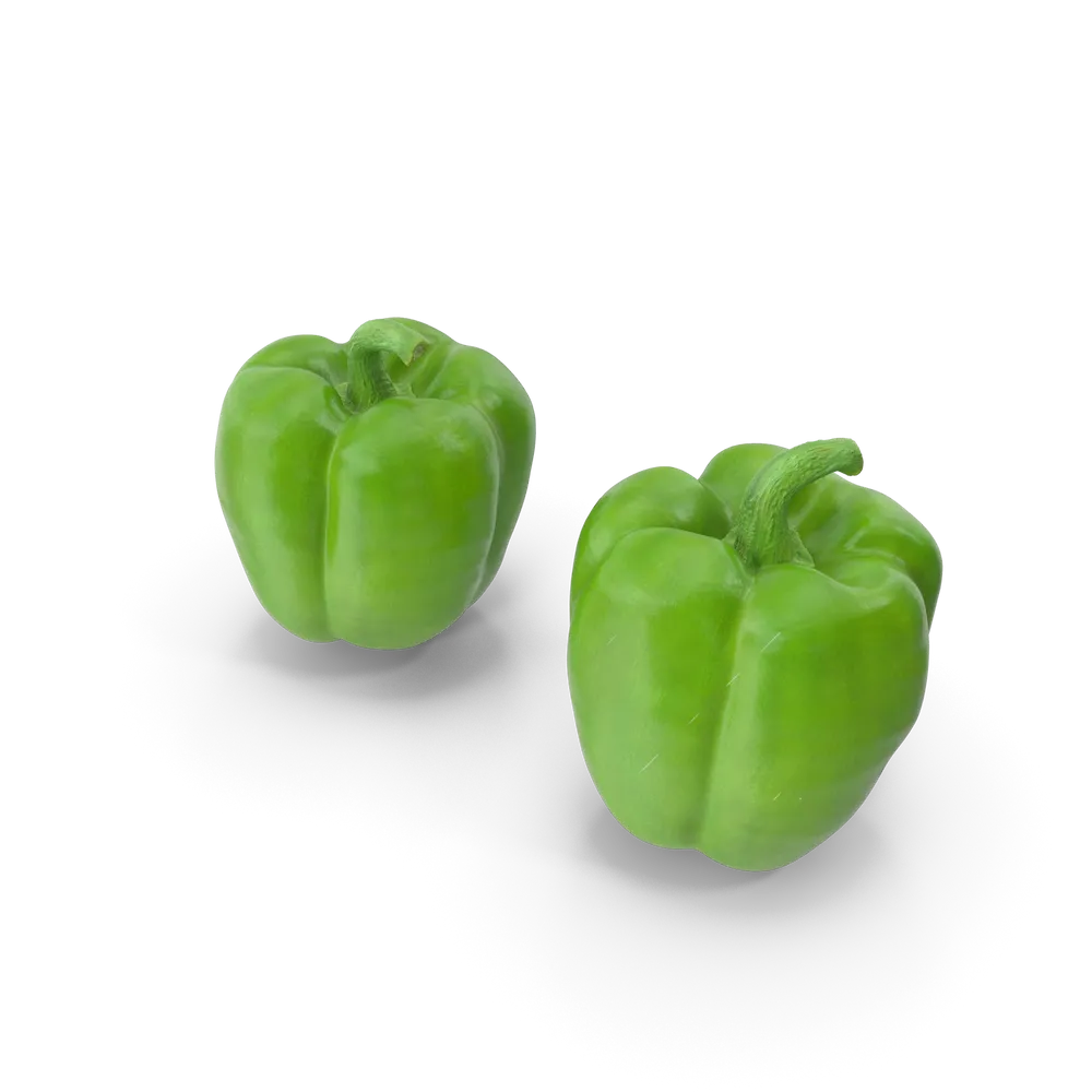 Grüne Paprika